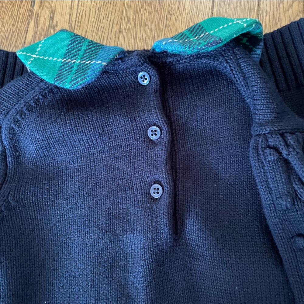 2pc Janie and Jack outfit girls 6 sweater pants set - Picture 4 of 5